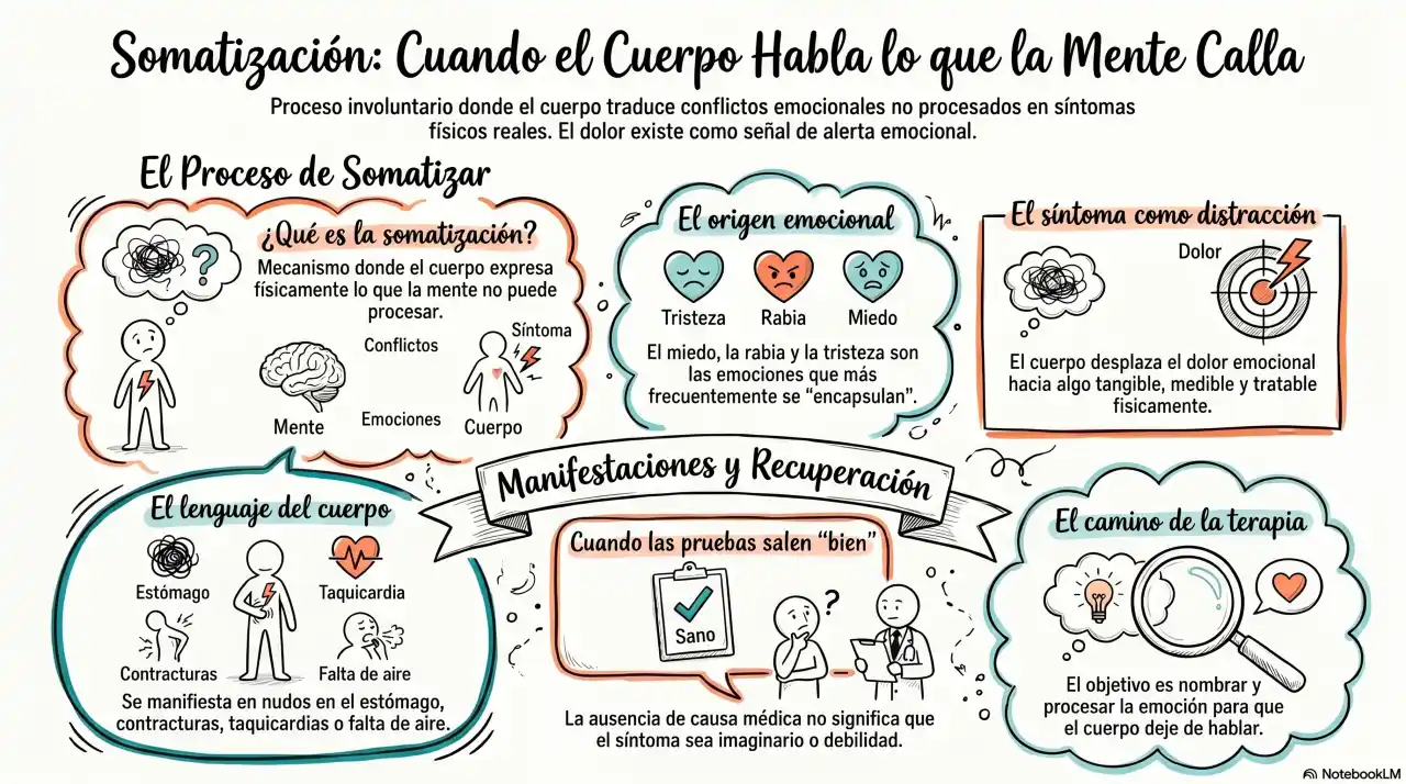 somatizar sin saber porque